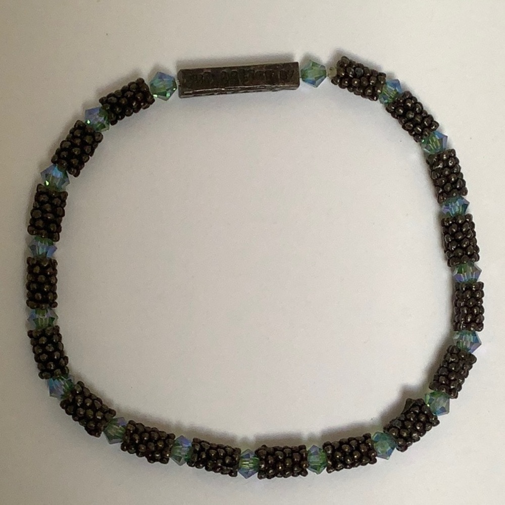 KONPLOTT "Hip Delice" Handmade Metal & Bead Elastic Bracelet